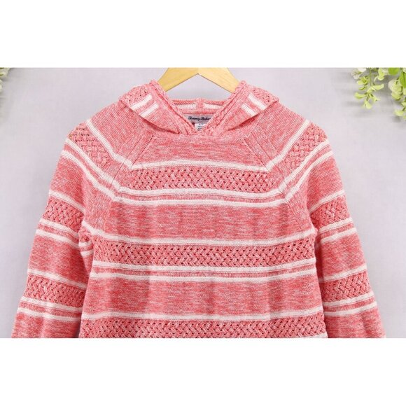 Tommy Bahama Women's Anacapa Marled Knit Linen Blend Hoodie Sz S - Picture 3 of 9